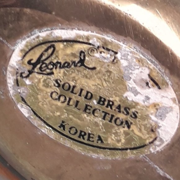 Brass Ducks Geese Set of 2 Vintage Figurine Birds Animals MCM Mid Century Gold - Picture 13 of 16